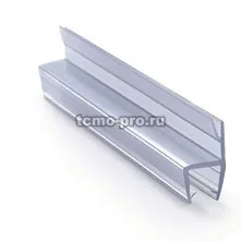 314-003A-3200-12 Профиль уплотнительный стекло 12 мм, длина 3200мм