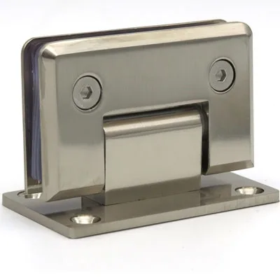 Цинковый сплав, SS (Матовый хром), Двусторонее, 90°